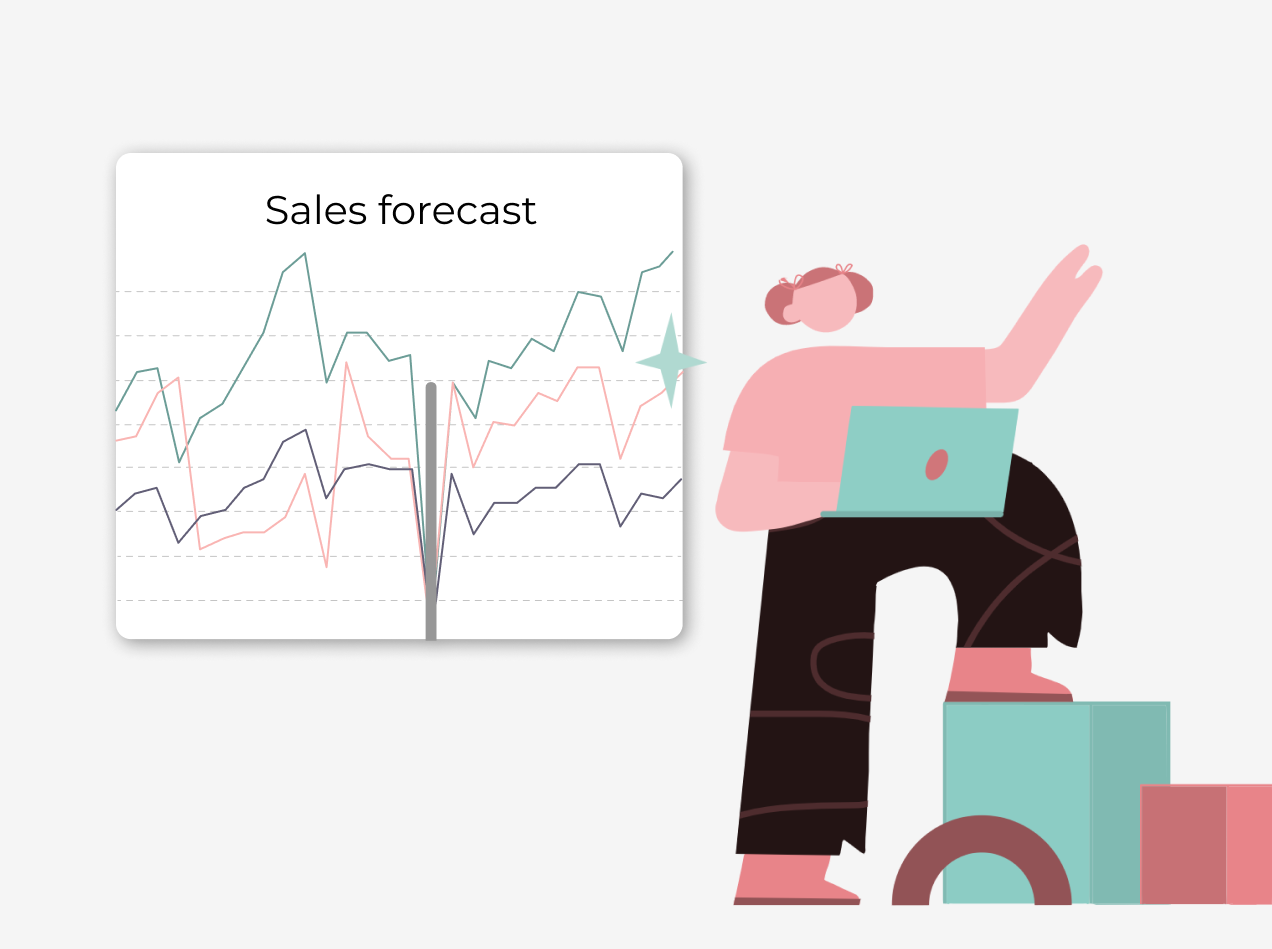 sales forecasting clipart